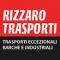 Logo social dell'attività Rizzaro Trasporti: trasporto barche Roma