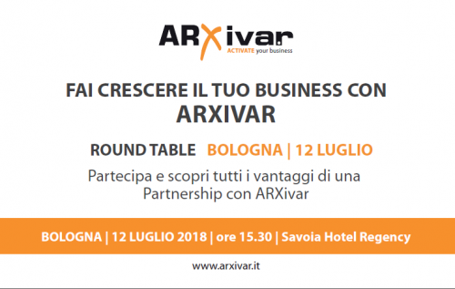 Round Table per Potenziali Busines Partner ARXIVAR 