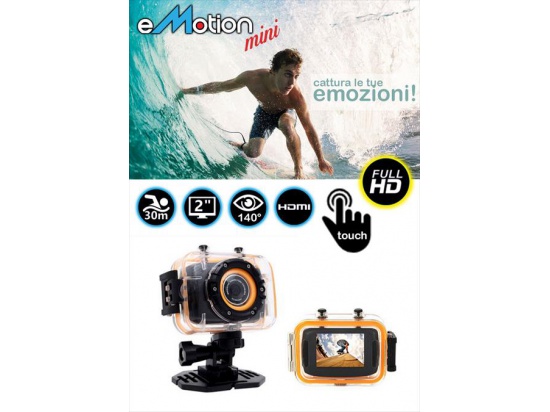 ACTION CAMERA eMotion Mini di MODE - Display LCD 2...