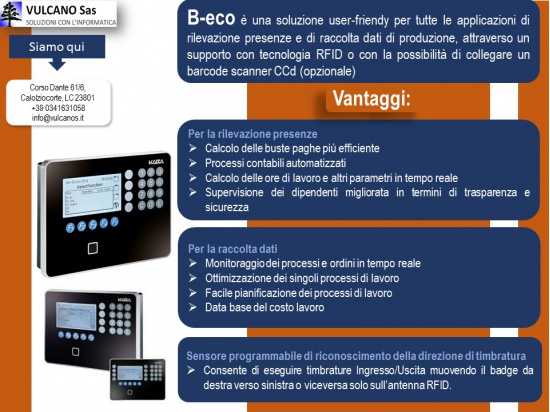 Il terminale B-eco è una soluzione per tutte le a...