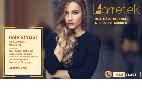 Arredamento su misura per Hair Stylist, completo d...