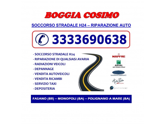 BOGGIA COSIMO SOCCORSO STRADALE H24 Convenzionato ...