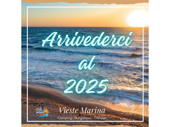 Arrivederci al 2025
Buongiorno sono passate quasi...