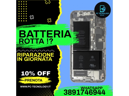 Batteria del tuo dispositivo rotta? Riparazione in...