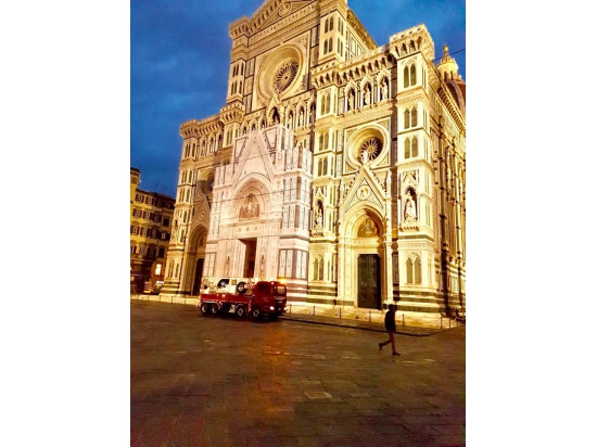 Lavori al duomo di Firenze....