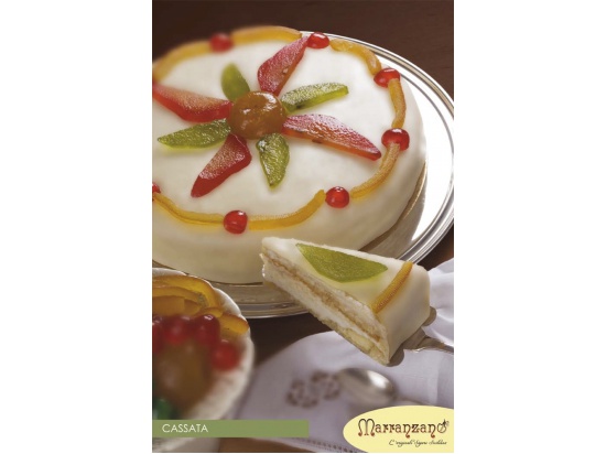 CASSATA SICILIANA CON LA RICOTTA OVINA...