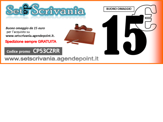 Buono sconto da 15 euro per il tuo nuovo acquisto ...