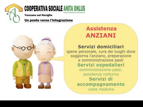 Assistenza anziani, malati e disabili