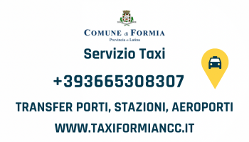 Servizio Taxi Formia 