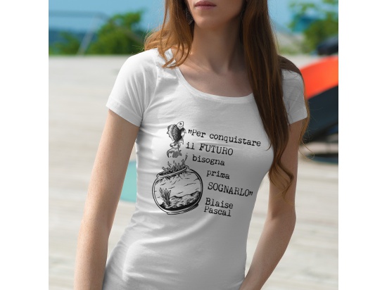 Per conquistare il futuro - Pascal - T-Shirt bianca Donna